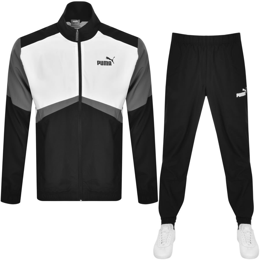 Alternative Image for ProductPuma Retro Tracksuit Black1